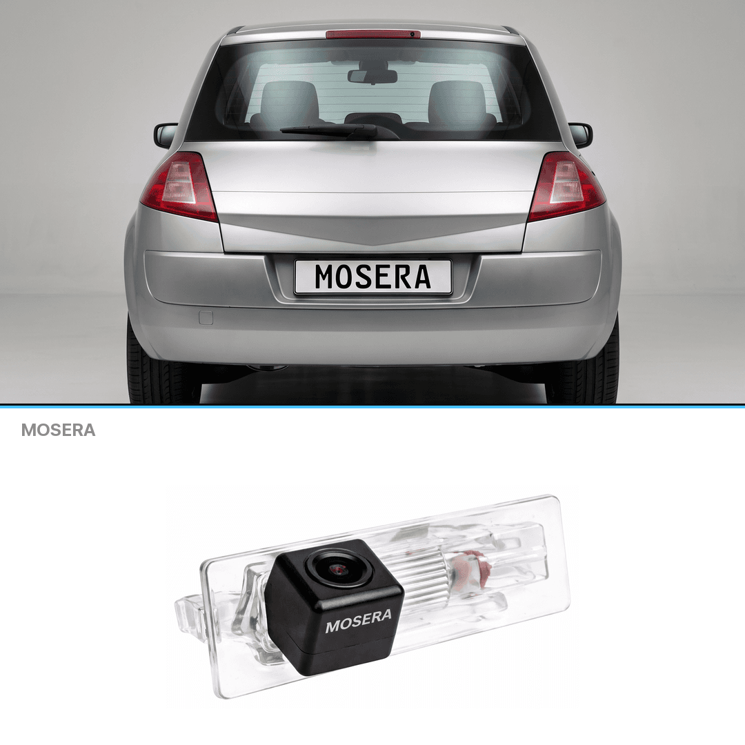 Cameră marșarier Renault Megane II. 2001-2012 AHD 1080P NTSC MOSERA