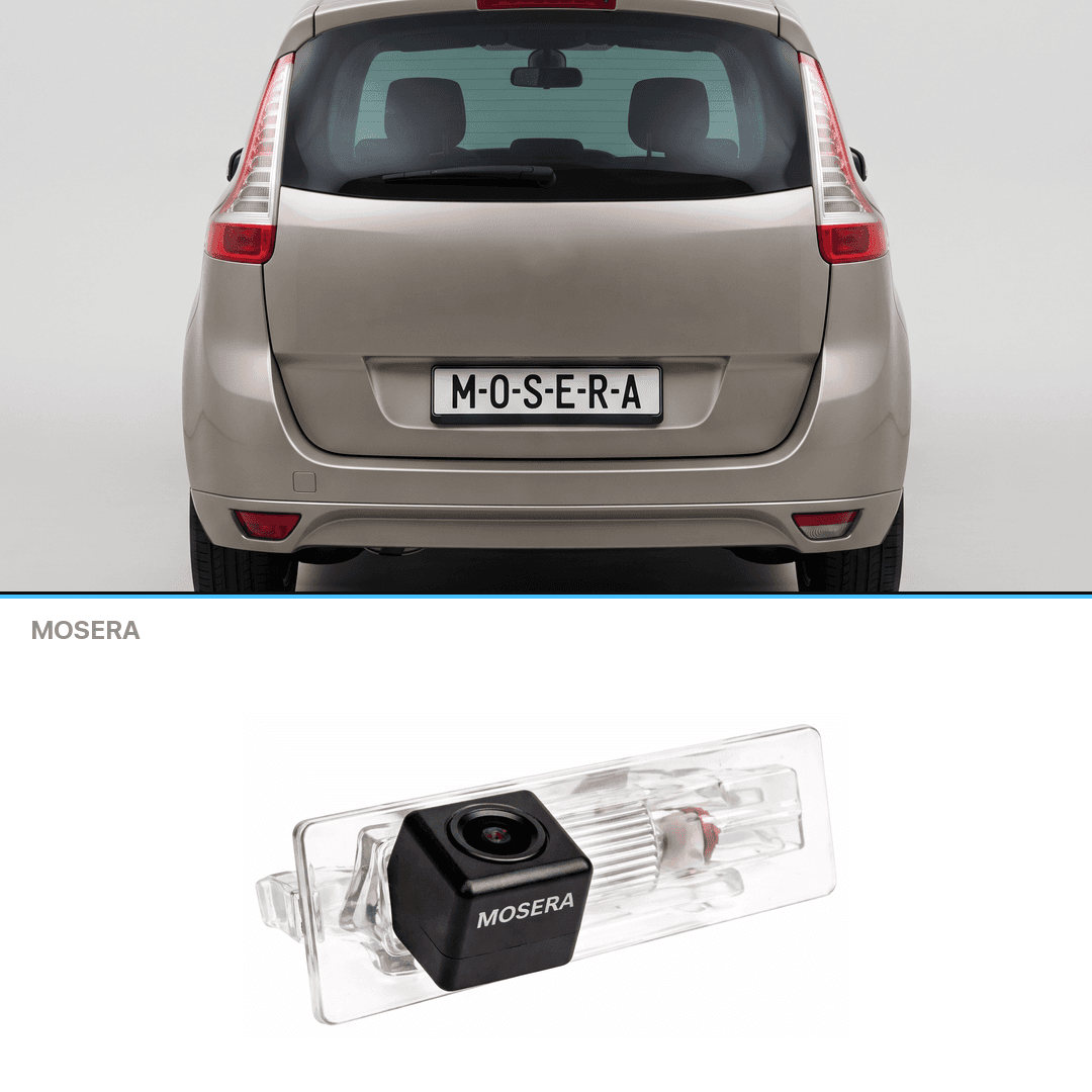 Cameră marșarier Renault Scenic III. 2008-2016 AHD 1080P NTSC MOSERA