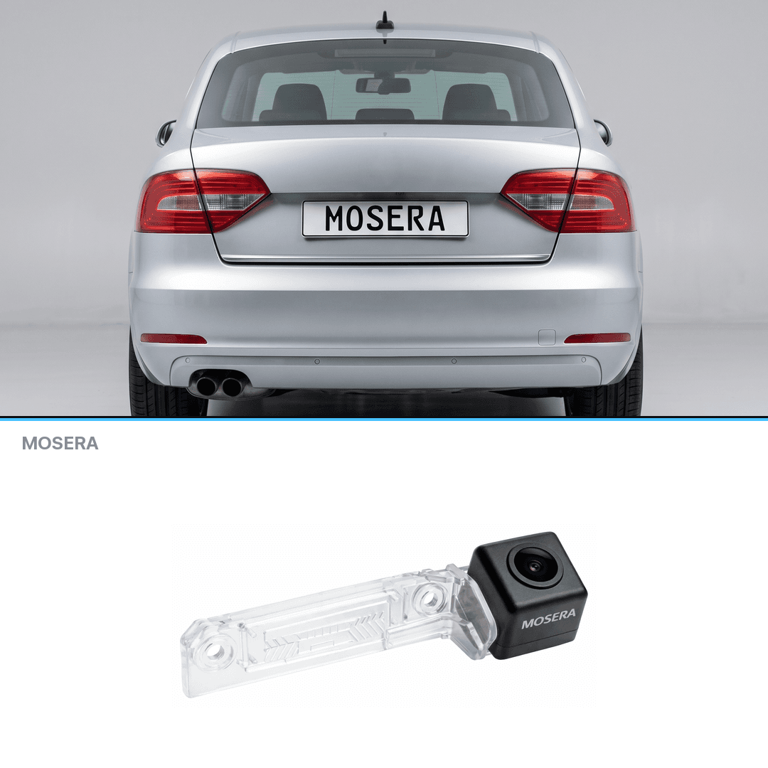 Cameră marșarier Skoda Superb 2 Sedan 2008-2015 AHD 1080P NTSC MOSERA
