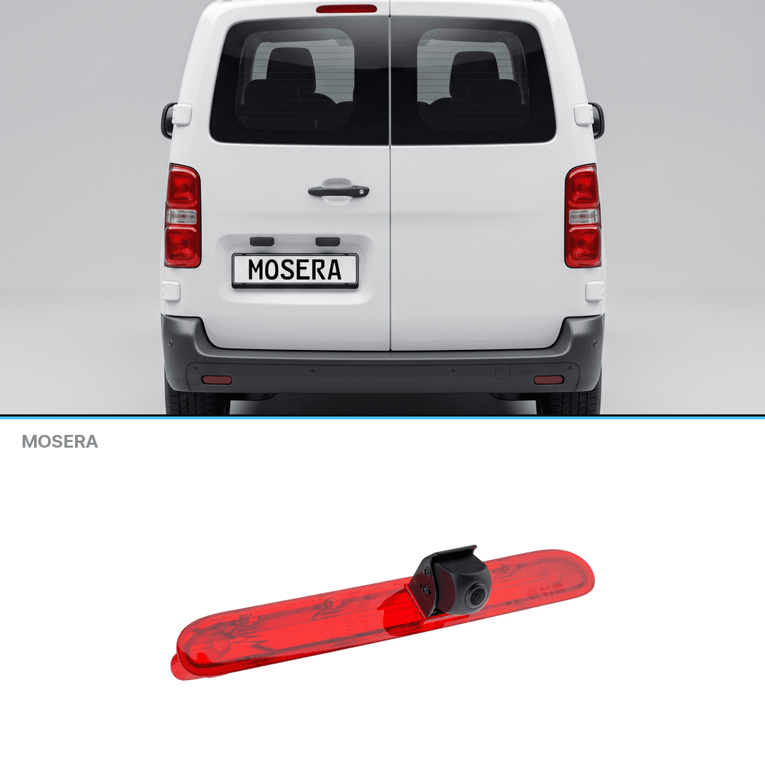 Cameră marșarier Toyota Proace 2016+ pe stop AHD 1080P NTSC MOSERA