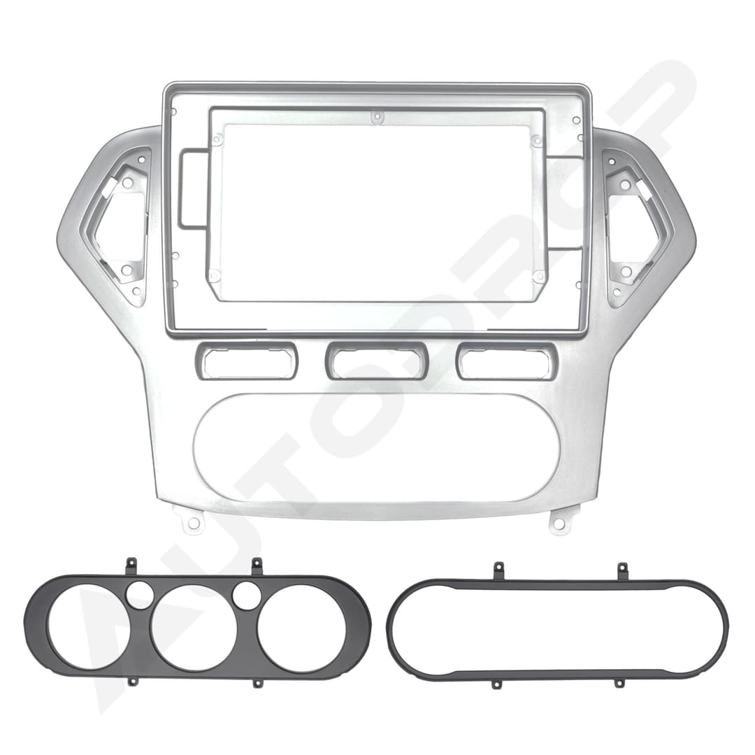 KIT Complet Rama Adaptoare + Cablaj Autodrop Ford Mondeo (Clima manuala) (2007-2010) pentru Navigatie Multimedia Android 10.1 inch - Copie