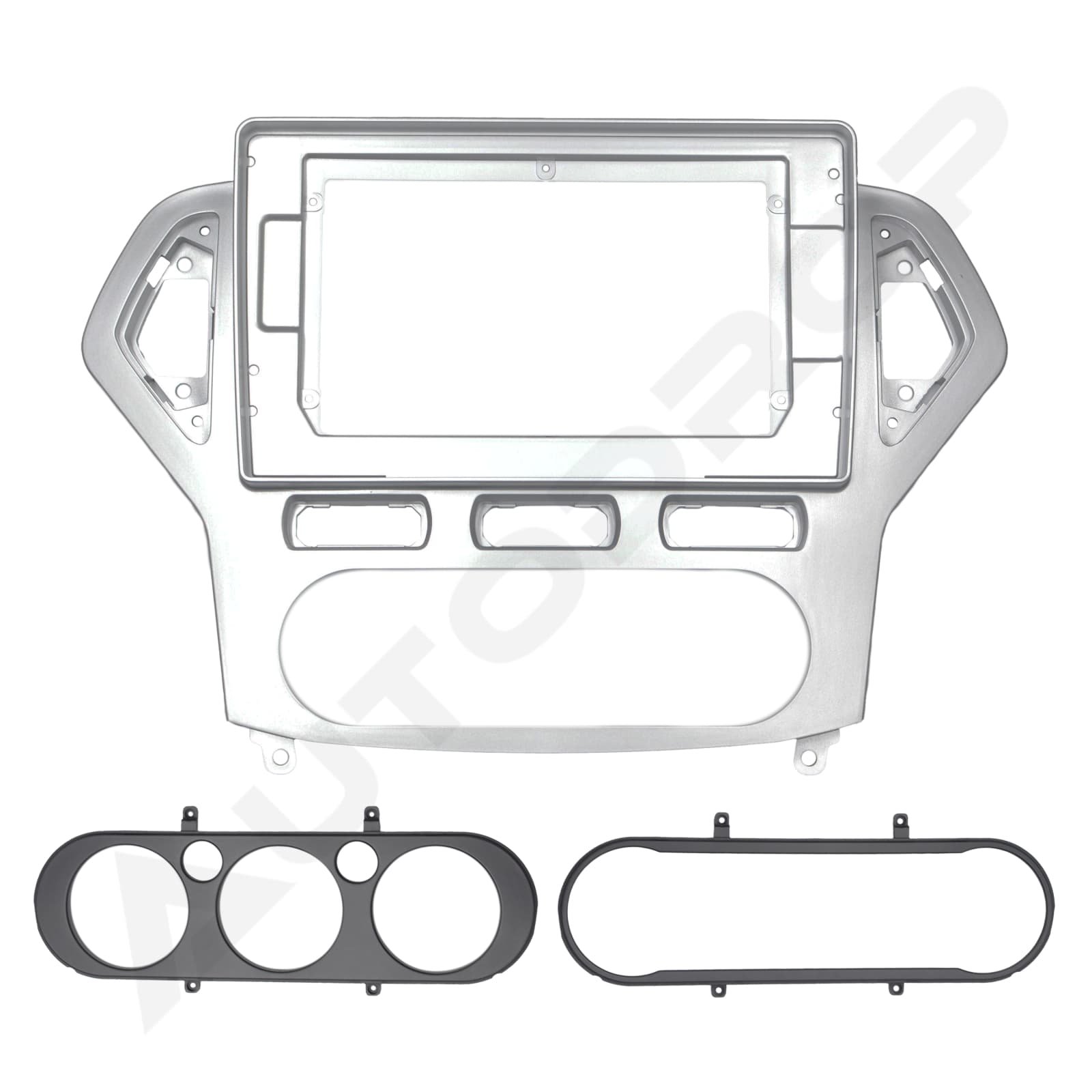 KIT Complet Rama Adaptoare + Cablaj Autodrop Ford Mondeo (Clima manuala) (2007-2010) pentru Navigatie Multimedia Android 10.1 inch - Copie