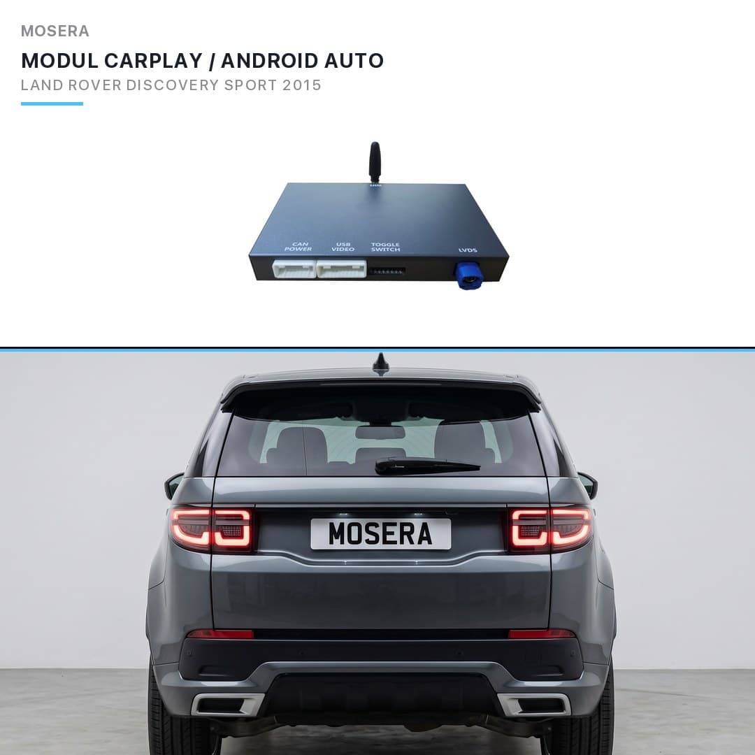 Modul CarPlay wireless Android Auto Land Rover Discovery Sport 2015 unitate Bosch MOSERA