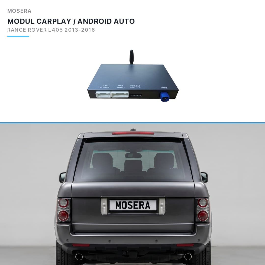 Modul CarPlay wireless Android Auto Land Rover Range Rover L405 2013-2016 unitate Bosch MOSERA