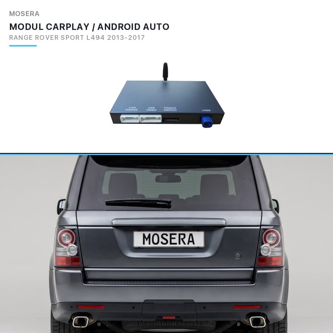 Modul CarPlay wireless Android Auto Land Rover Range Rover Sport L494 2013-2017 unitate Bosch MOSERA
