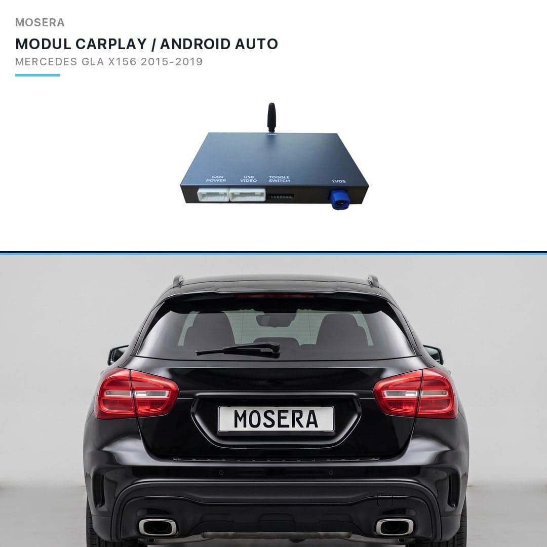 Modul CarPlay wireless Android Auto Mercedes-Benz GLA X156 2015-2016 NTG4.5 MOSERA
