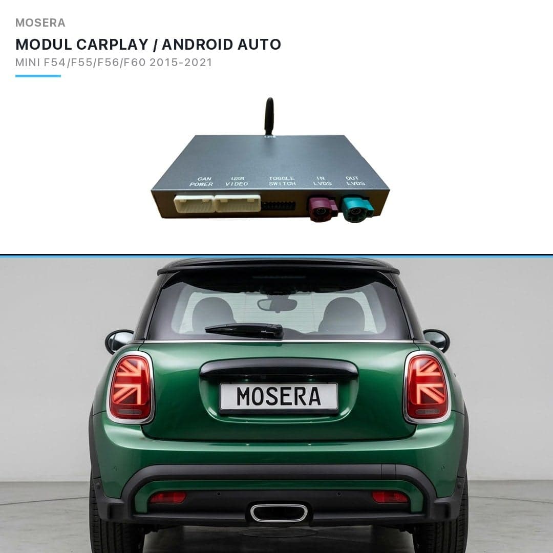 Modul CarPlay wireless Android Auto Mini Mini (F54 F55 F56 F60) 2015-2018 NBT MOSERA
