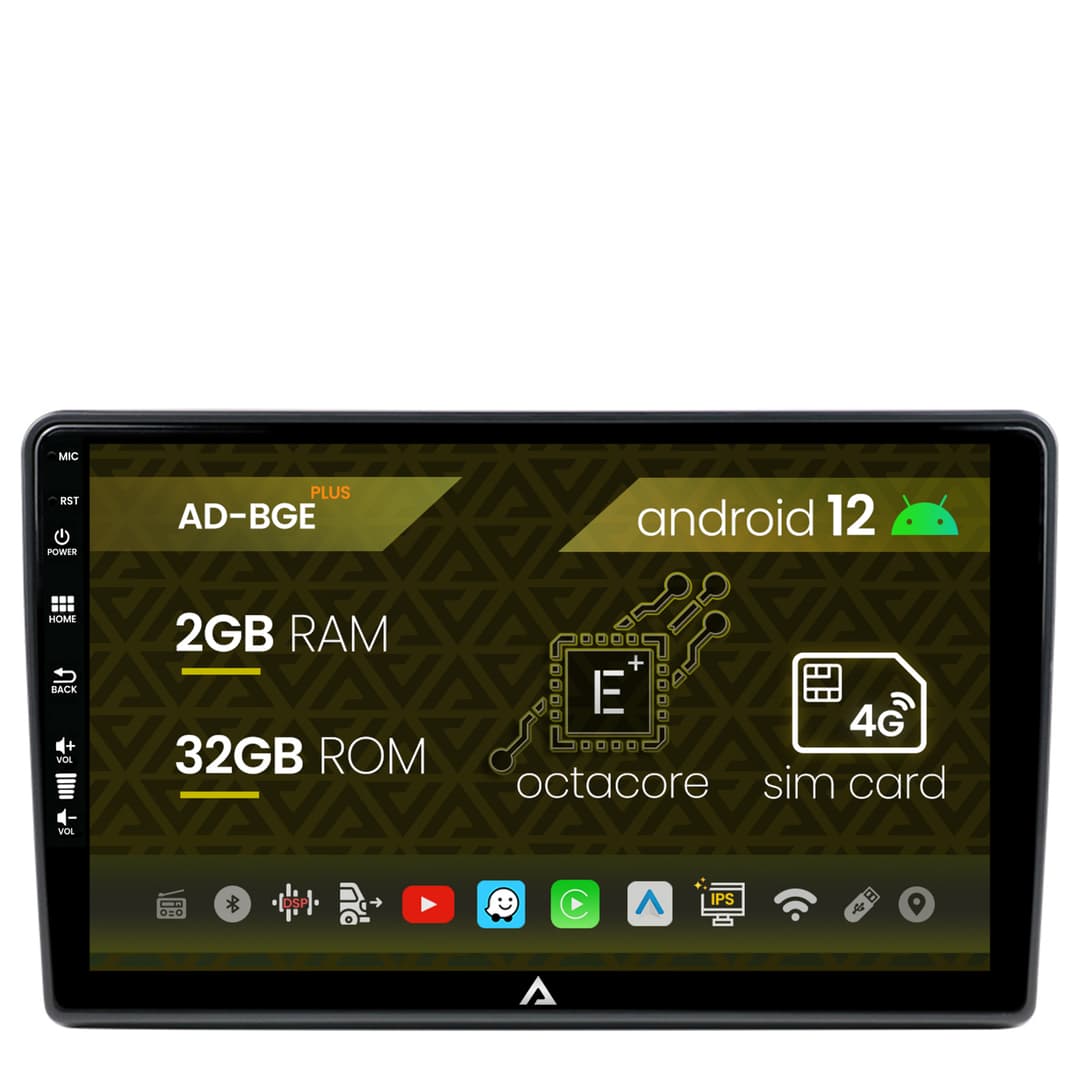 Navigatie All-in-one Universala, Android, E-Octacore 2GB RAM + 32GB ROM, 10.1 Inch - AD-BGE10002