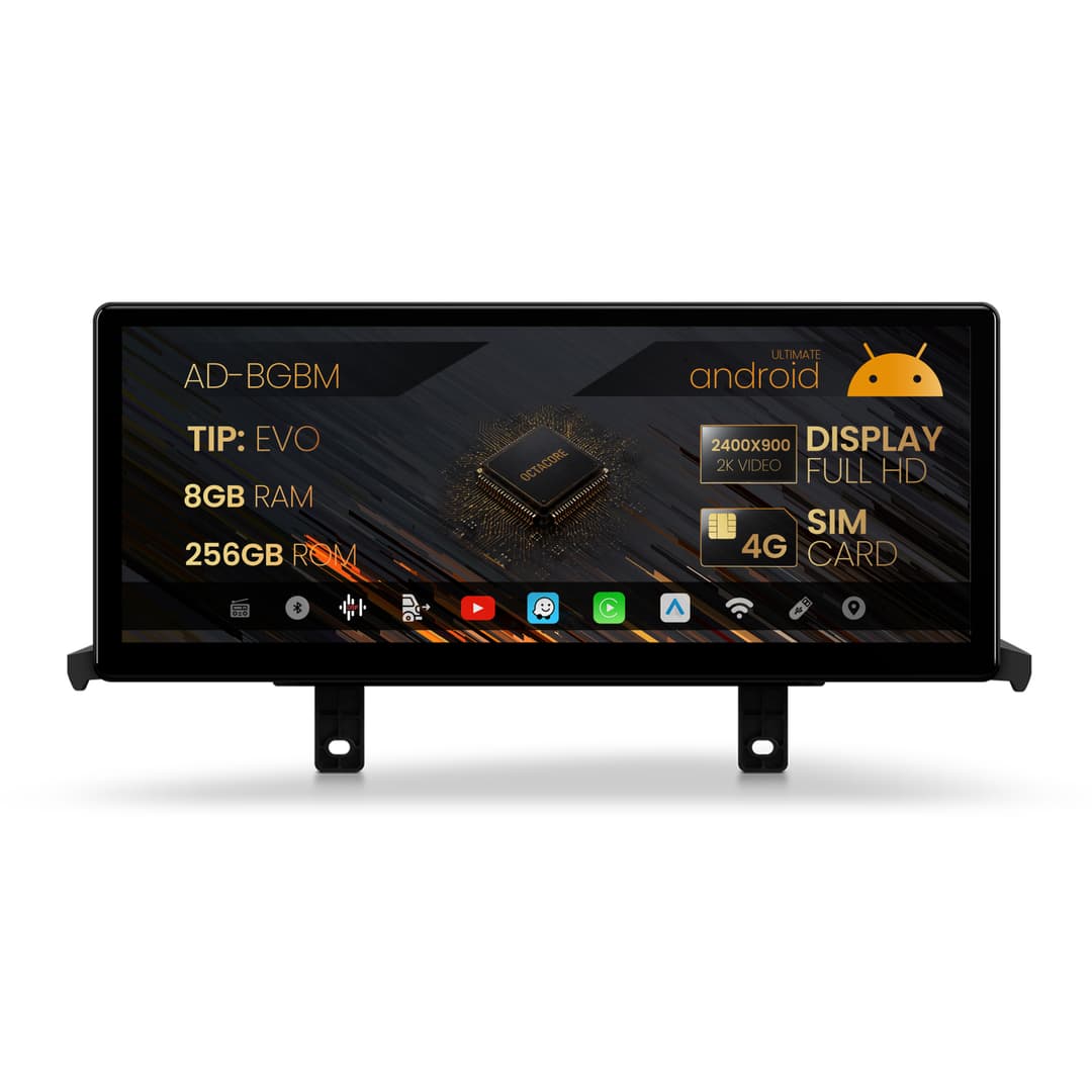 Navigatie BMW Seria 1 F20 21 (2017-2019), Varianta NBT EVO, Android, BM-Octacore 8GB RAM + 256GB ROM, 12.3 Inch - AD-BGBM12008EV+AD-BGRKITBM019
