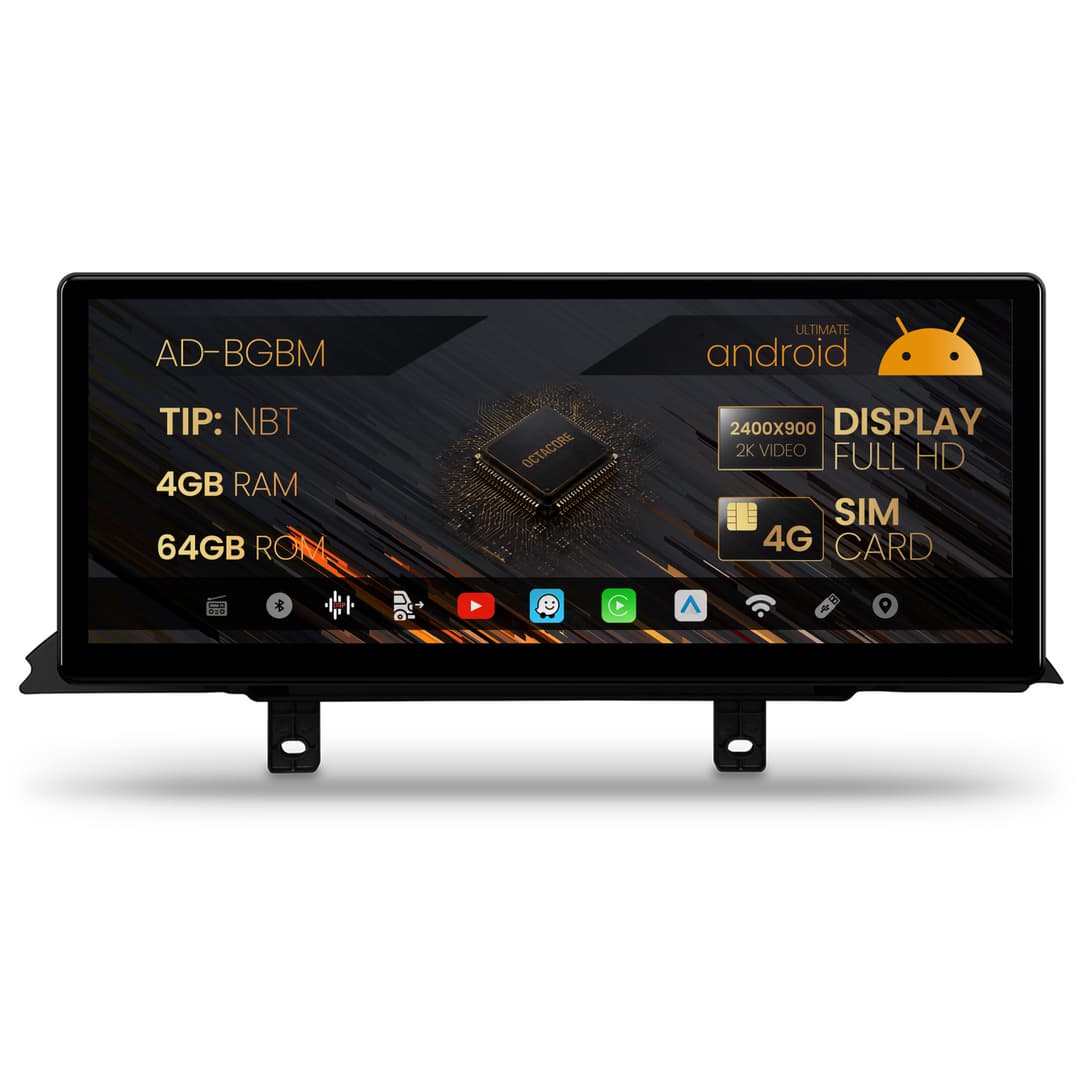 Navigatie BMW Seria 2 F22 F45 F46 (2017-2021), Varianta NBT EVO, Android, BM-Octacore 4GB RAM + 64GB ROM, 12.3 Inch -