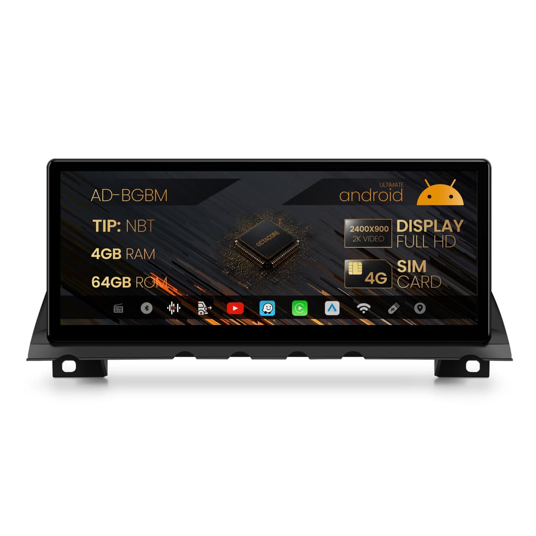 Navigatie BMW Seria 7 F01 F02 (2013-2015), Varianta NBT, Android, BM-Octacore 4GB RAM + 64GB ROM, 12.3 Inch - AD-BGBM12004NB+AD-BGRKITBM014