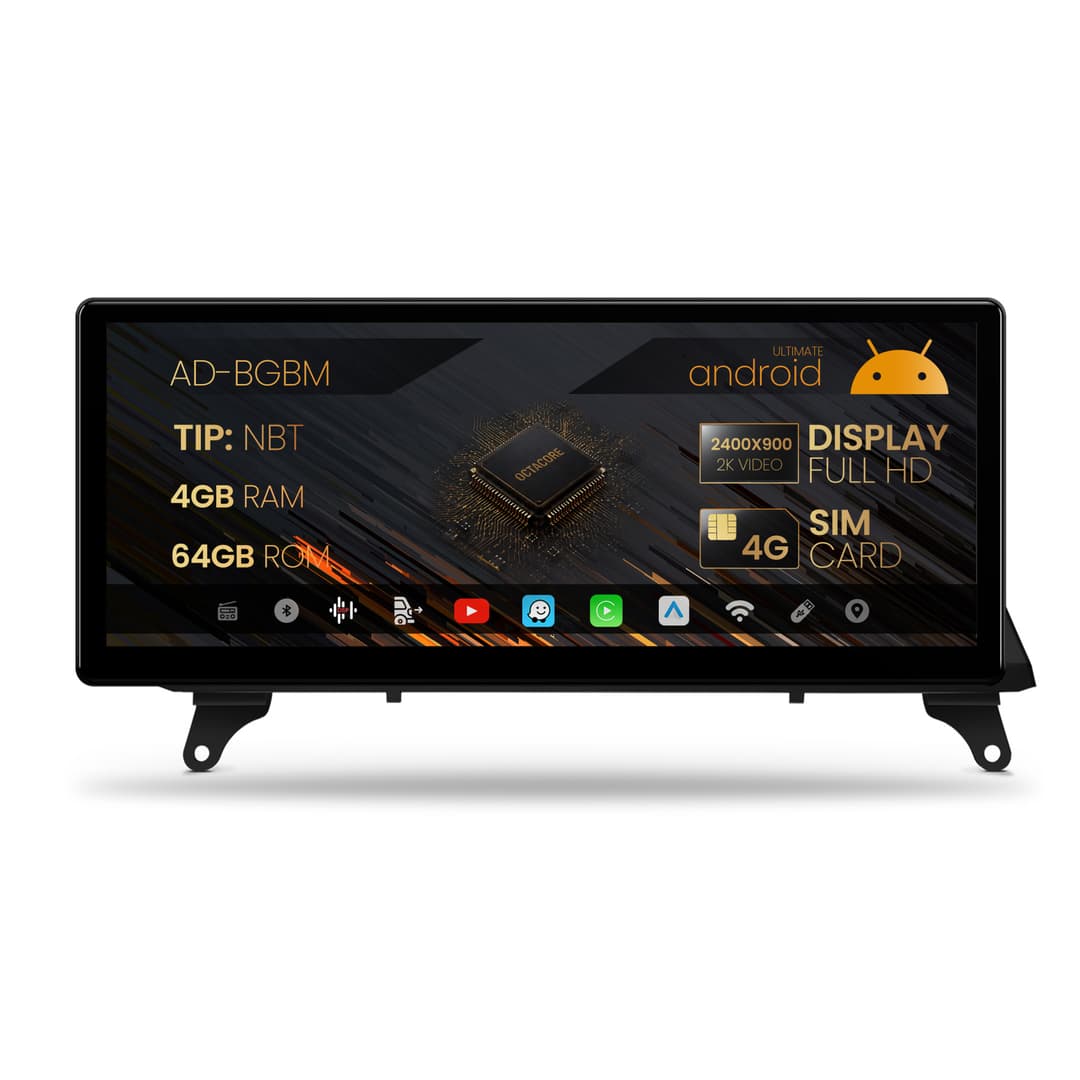 Navigatie BMW Z4 E89 (2013-2016), Varianta NBT, Android, BM-Octacore 4GB RAM + 64GB ROM, 12.3 Inch - AD-BGBM12004NB+AD-BGRKITBM018