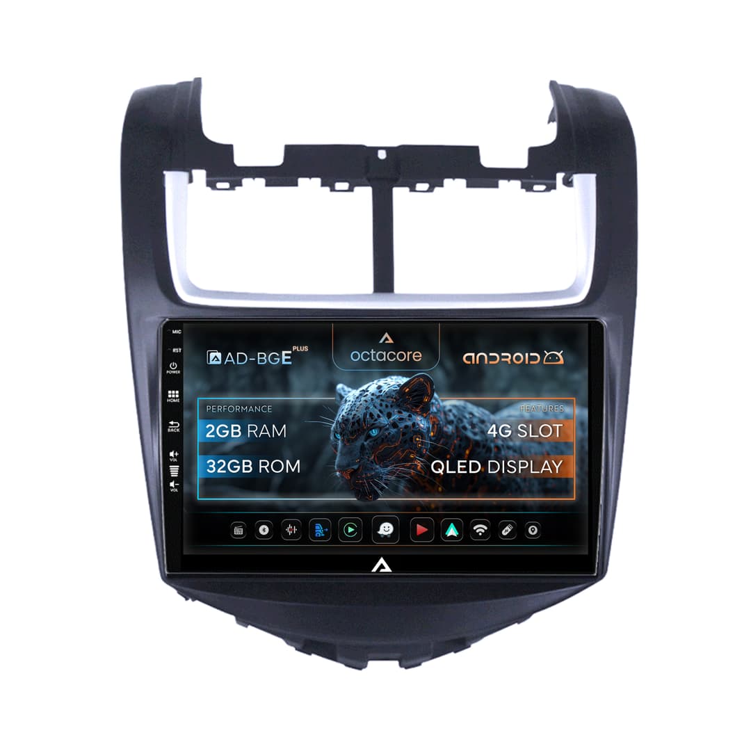 Navigatie Chevrolet Aveo (2014-2017), Android, E-Octacore 2GB RAM + 32GB ROM, 9 Inch - AD-BGE9002+AD-BGRKIT234