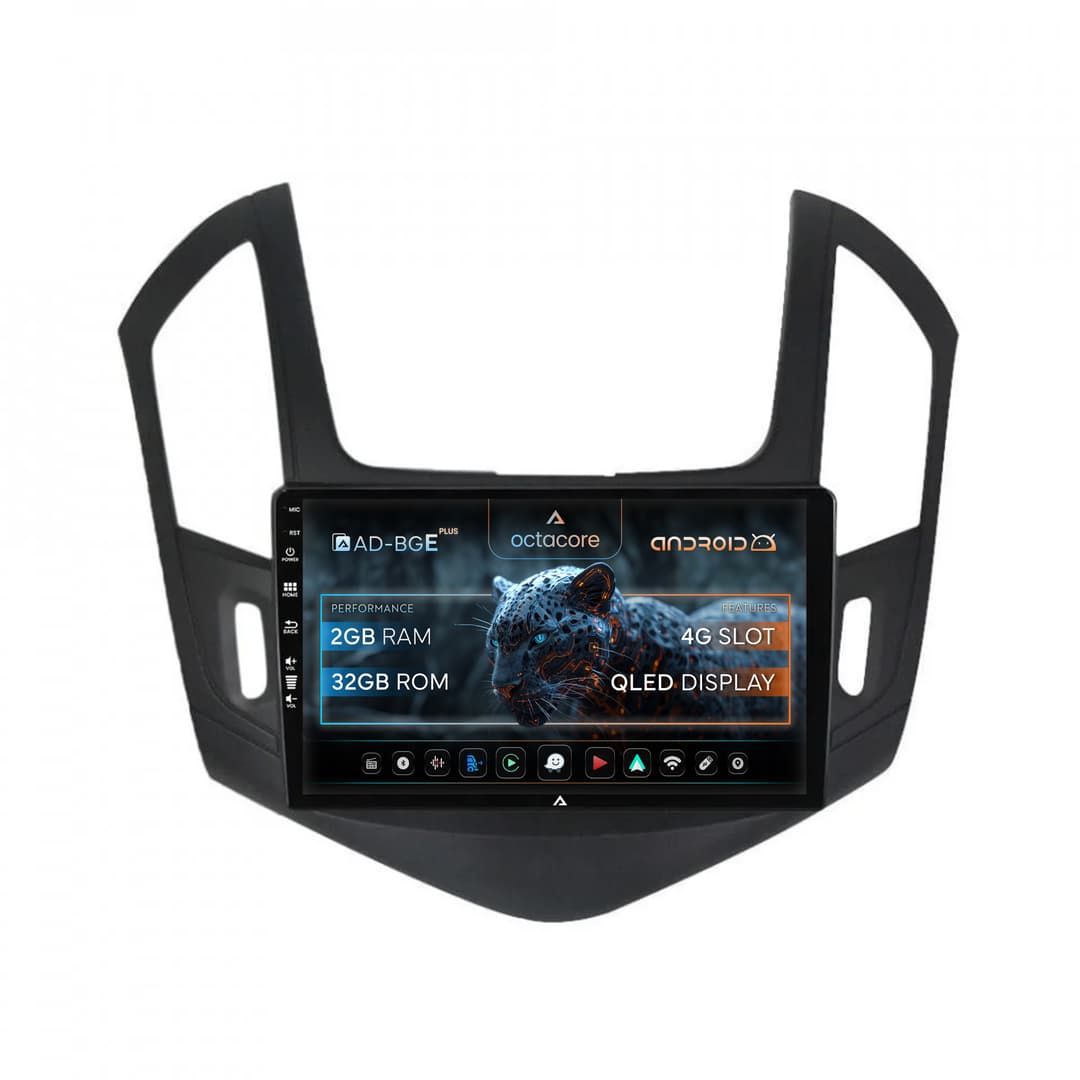 Navigatie Chevrolet Cruze (2013-2015) Android, E-Octacore 2GB RAM + 32GB ROM, 10.1 Inch - AD-BGE10002+AD-BGRKIT244