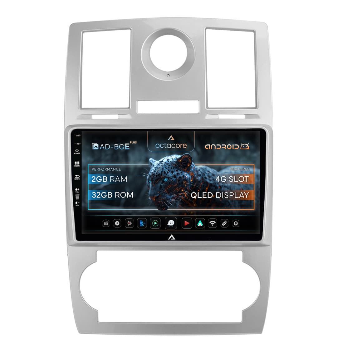 Navigatie Chrysler 300C (2004-2011), Android, E-Octacore 2GB RAM + 32GB ROM, 9 Inch - AD-BGE9002+AD-BGRKIT421
