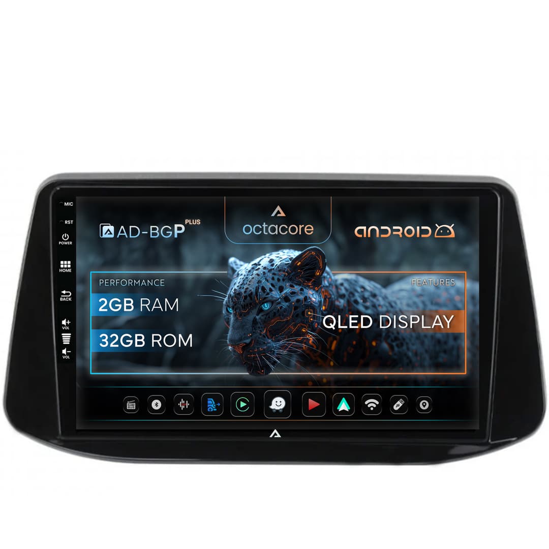 Navigatie Hyundai I30 (2017-Prezent), Android, P-Octacore 2GB RAM + 32GB ROM, 9 Inch - AD-BGP9002+AD-BGRKIT225