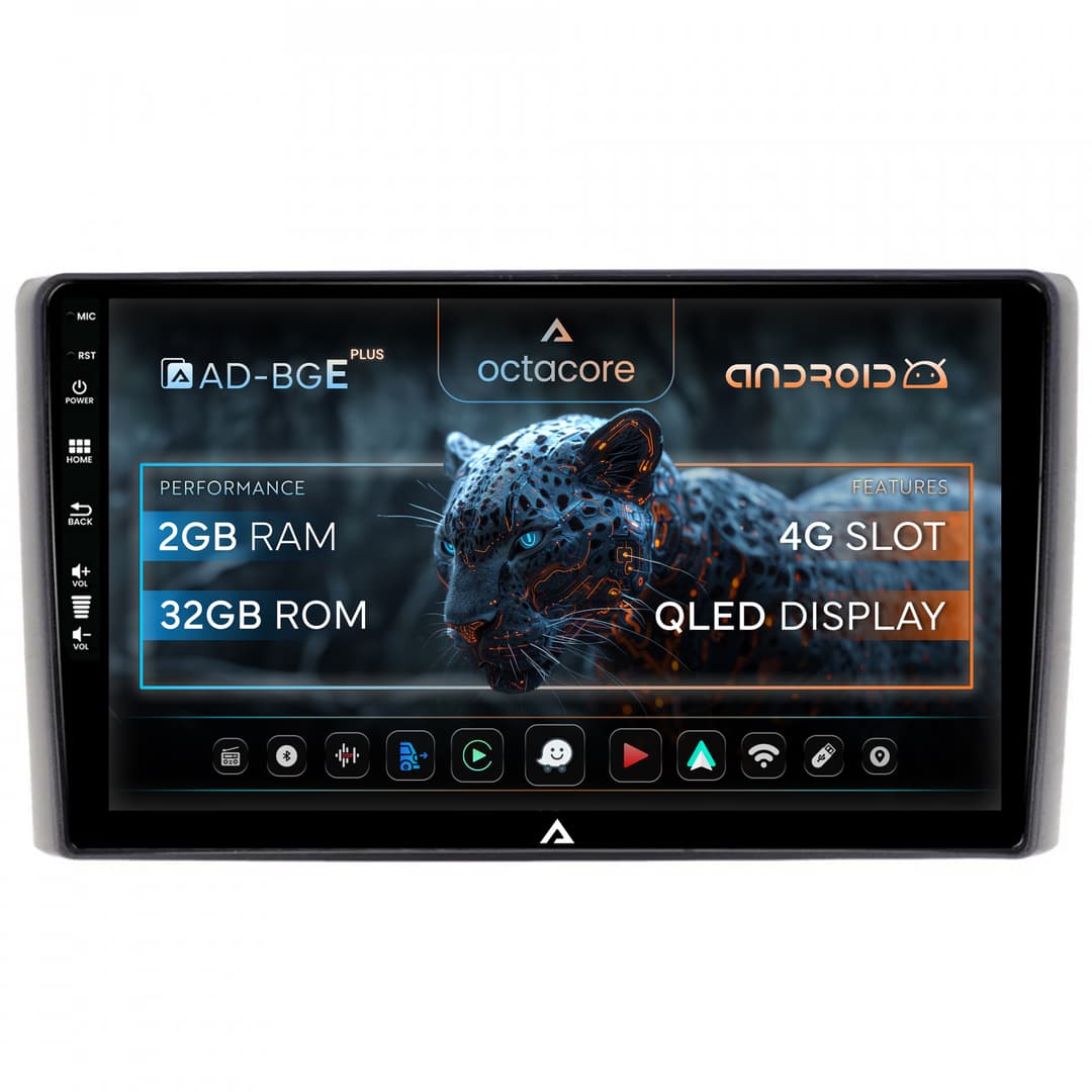 Navigatie Iveco Daily (2006-2014), Android, E-Octacore 2GB RAM + 32GB ROM, 9 Inch - AD-BGE9002+AD-BGRKIT361V2