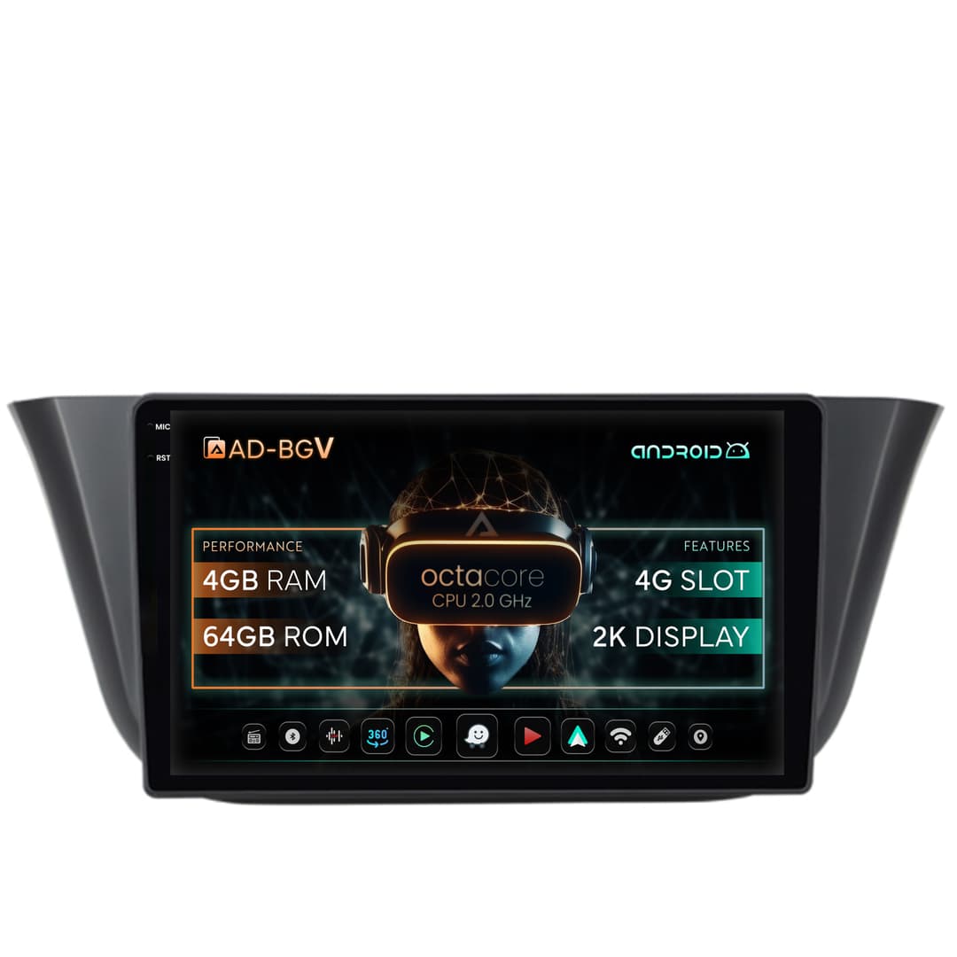 Navigatie Iveco Daily (2013+), Android, V-Octacore 4GB RAM + 64GB ROM, 9.5 Inch - AD-BGV9004+AD-BGRKIT361