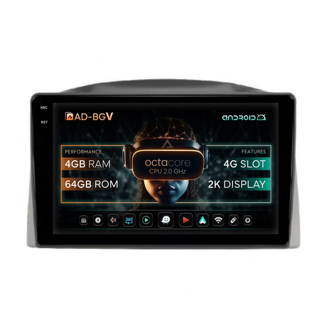 Navigatie Jeep Grand Cherokee (2005-2007), Android, V-Octacore 4GB RAM + 64GB ROM, 10.36 Inch - AD-BGV10004+AD-BGRKIT283