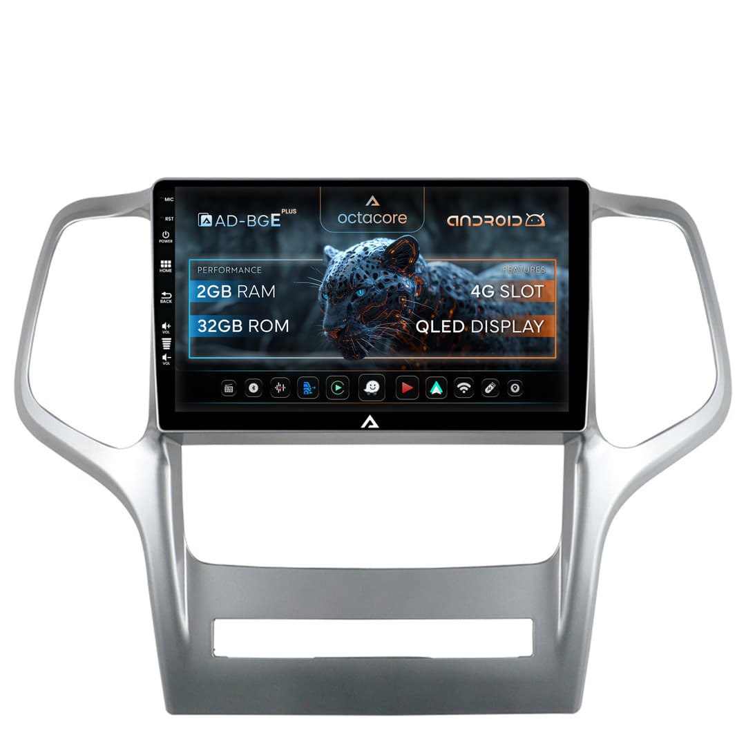 Navigatie Jeep Grand Cherokee (2010-2013), Android, E-Octacore 2GB RAM + 32GB ROM, 9 Inch - AD-BGE9002+AD-BGRKIT297