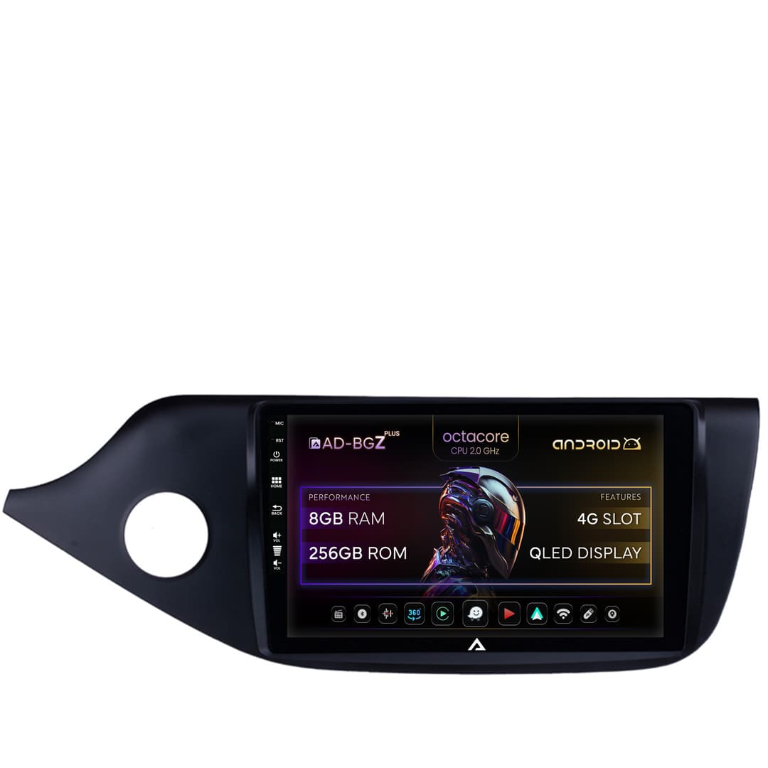 Navigatie Kia CEED (2012-2018), Android, Z-Octacore 8GB RAM + 256GB ROM, 9 Inch - AD-BGZ9008+AD-BGRKIT149
