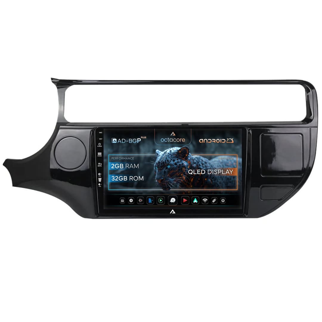 Navigatie Kia Rio (2014-2017), Android, P-Octacore 2GB RAM + 32GB ROM, 9 Inch - AD-BGP9002+AD-BGRKIT228
