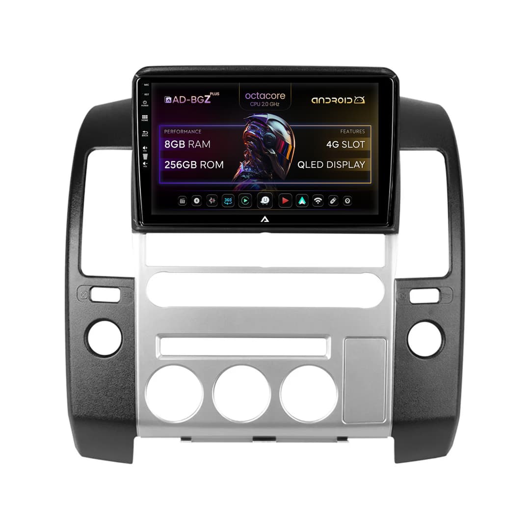 Navigatie Nissan Pathfinder-Navara (2004-2014), Android, Z-Octacore 8GB RAM + 256GB ROM, 9 Inch - AD-BGZ9008+AD-BGRKIT170V2