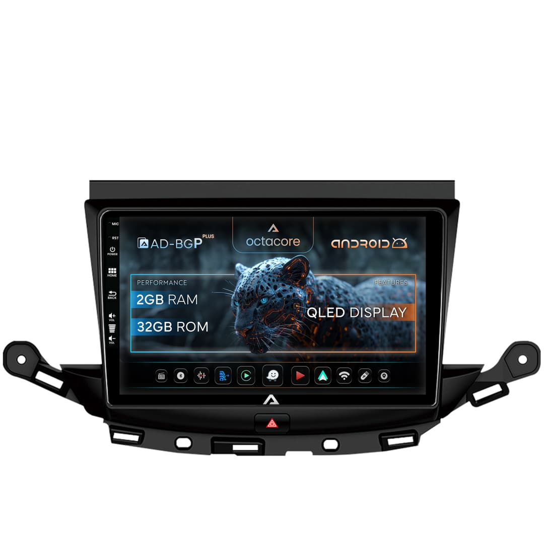 Navigatie Opel Astra K, Android, P-Octacore 2GB RAM + 32GB ROM, 9 Inch - AD-BGP9002+AD-BGRKIT251