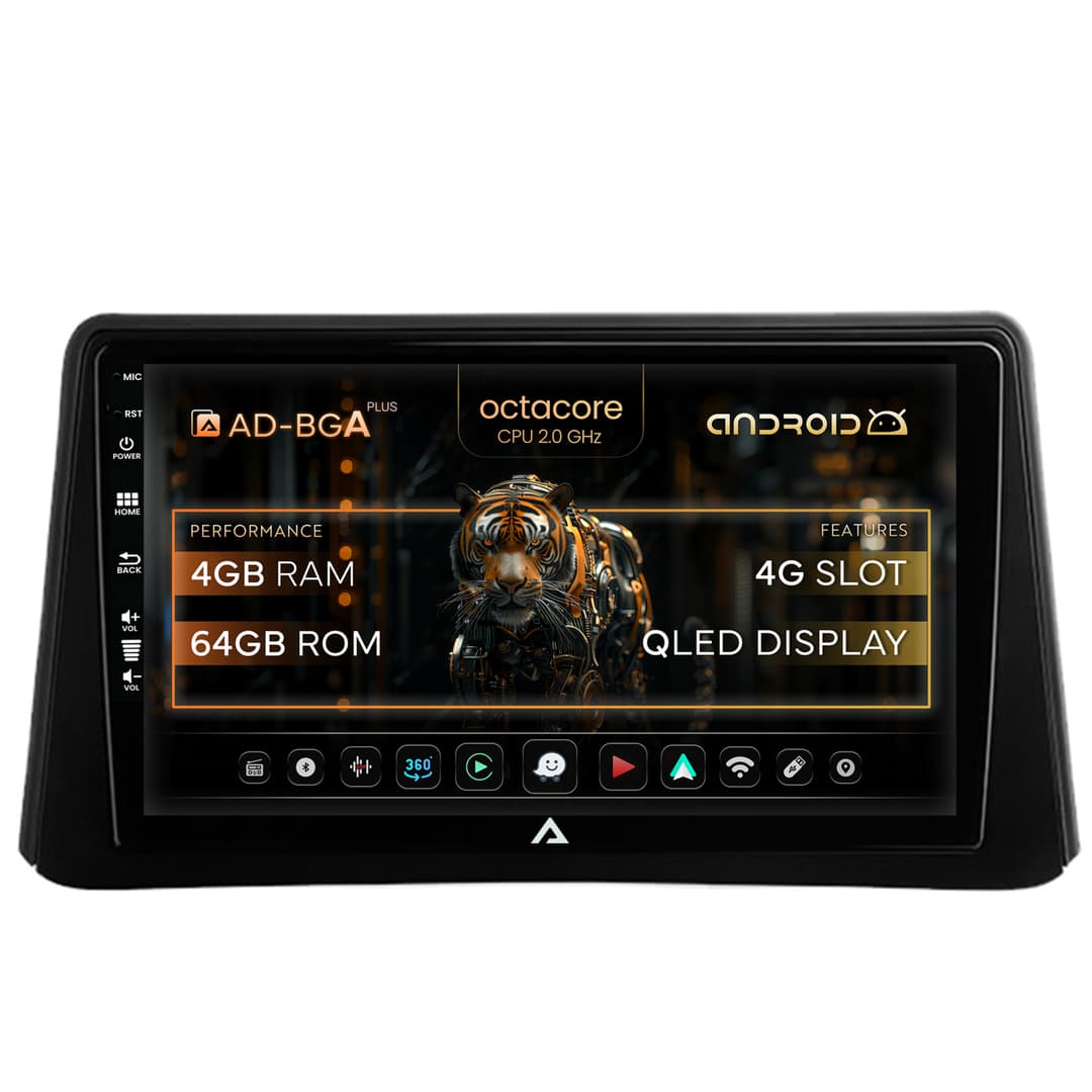 Navigatie Opel Mokka (2012-2016), Android, A-Octacore 4GB RAM + 64GB ROM, 9 Inch - AD-BGA9004+AD-BGRKIT390