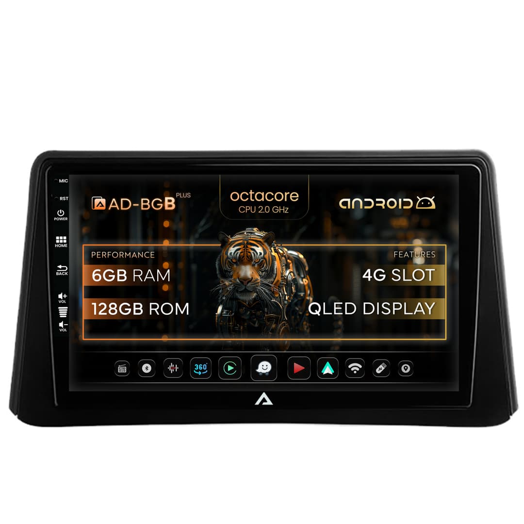 Navigatie Opel Mokka (2012-2016), Android, B-Octacore 6GB RAM + 128GB ROM, 9 Inch - AD-BGB9006+AD-BGRKIT390