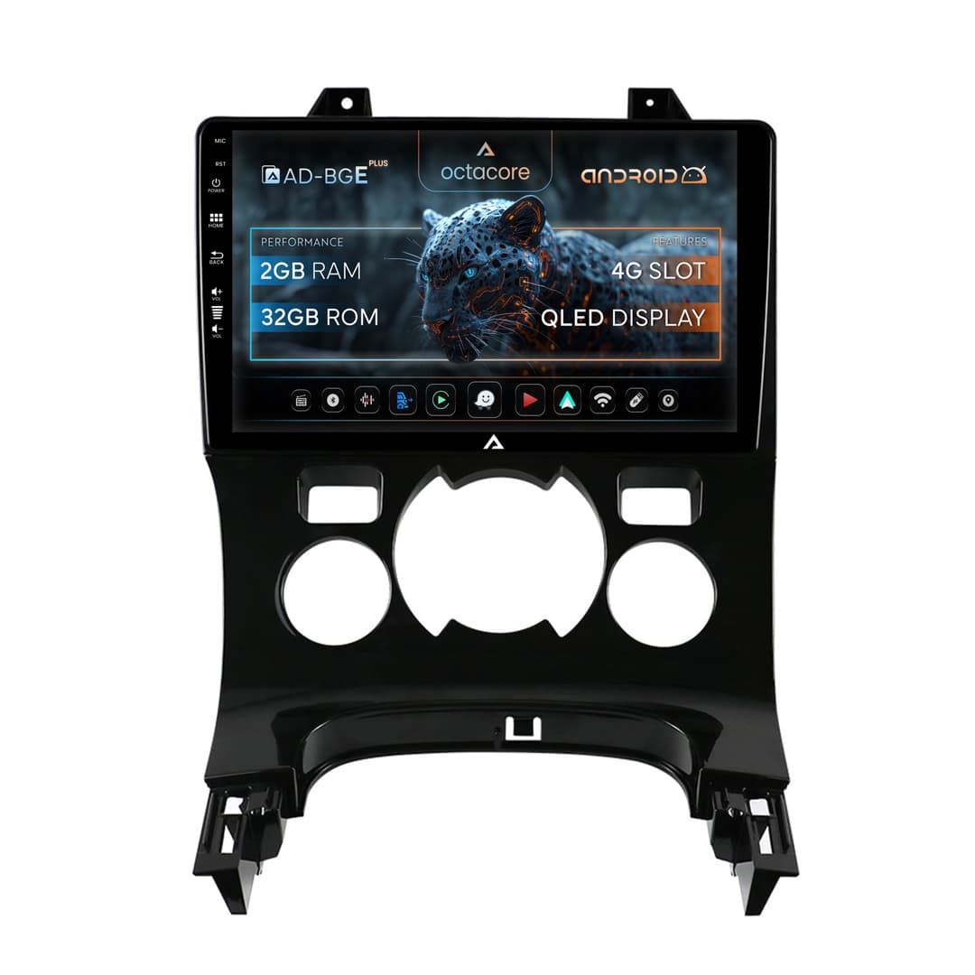 Navigatie Peugeot 3008 5008, Android, E-Octacore 2GB RAM + 32GB ROM, 9 Inch - AD-BGE9002+AD-BGRKIT259