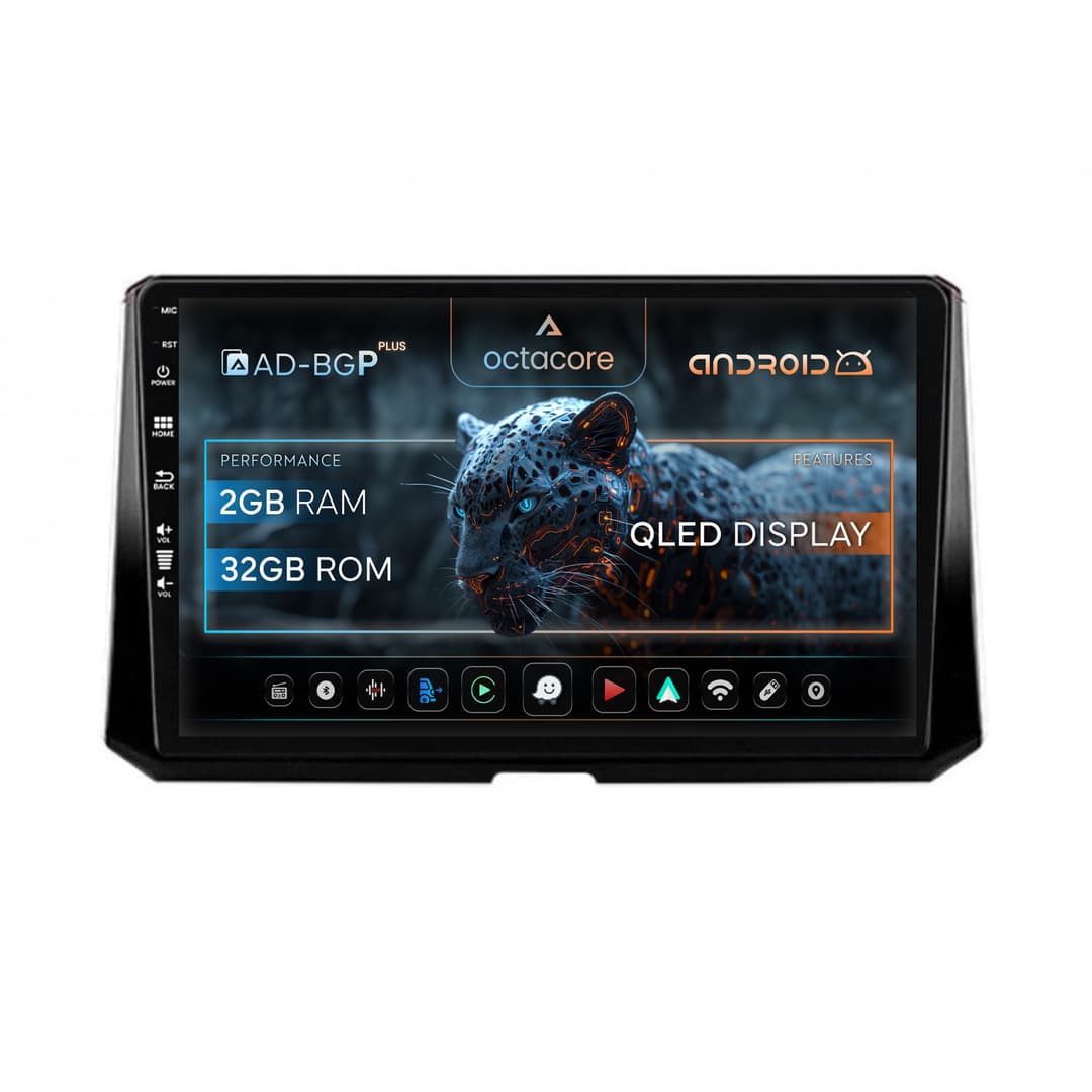 Navigatie Toyota Corolla (2019-2023), Android, P-Octacore 2GB RAM + 32GB ROM, 10.1 Inch - AD-BGP10002+AD-BGRKIT059
