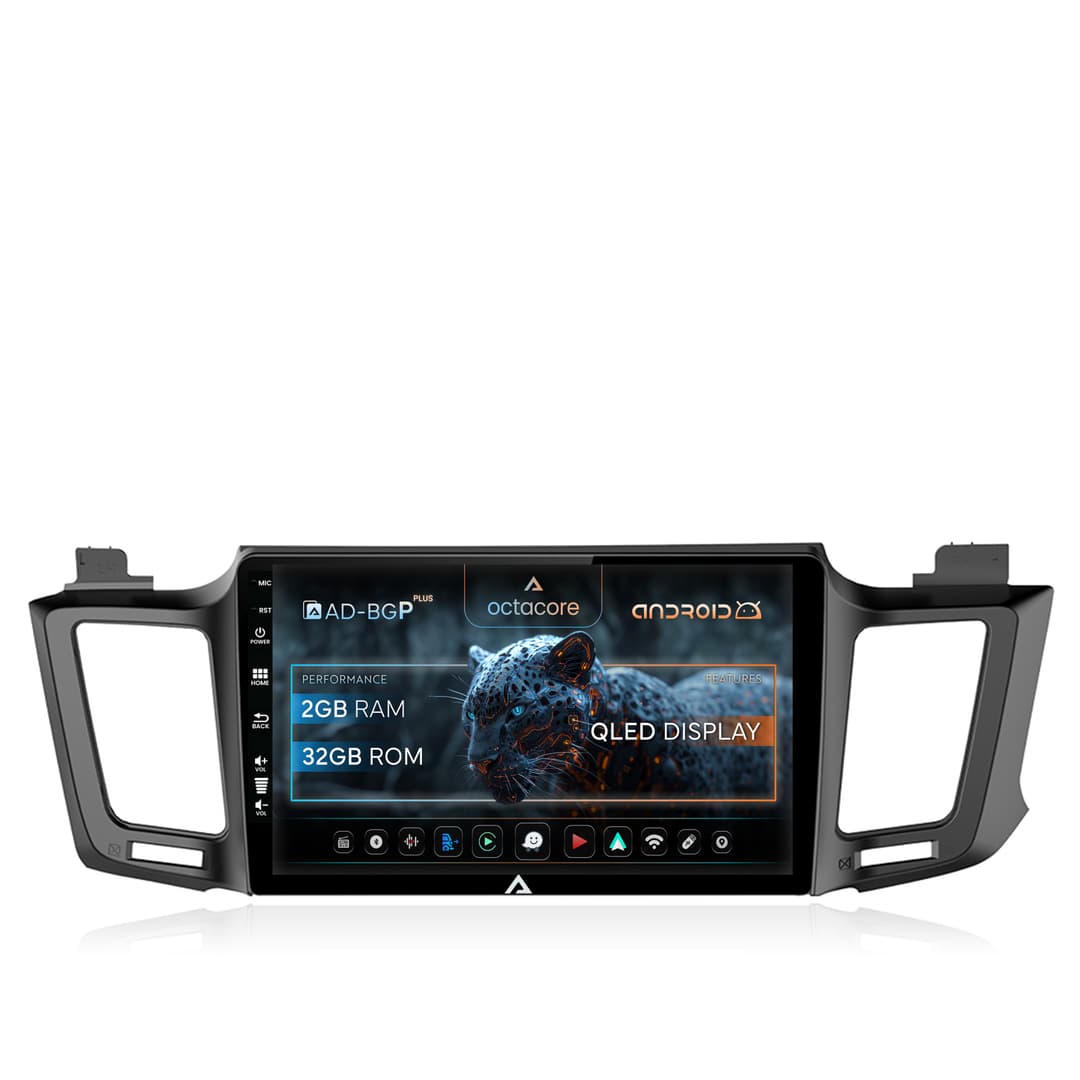 Navigatie Toyota RAV4 (2013-2018), Android, P-Octacore 2GB RAM + 32GB ROM, 10.1 Inch - AD-BGP10002+AD-BGRKIT060