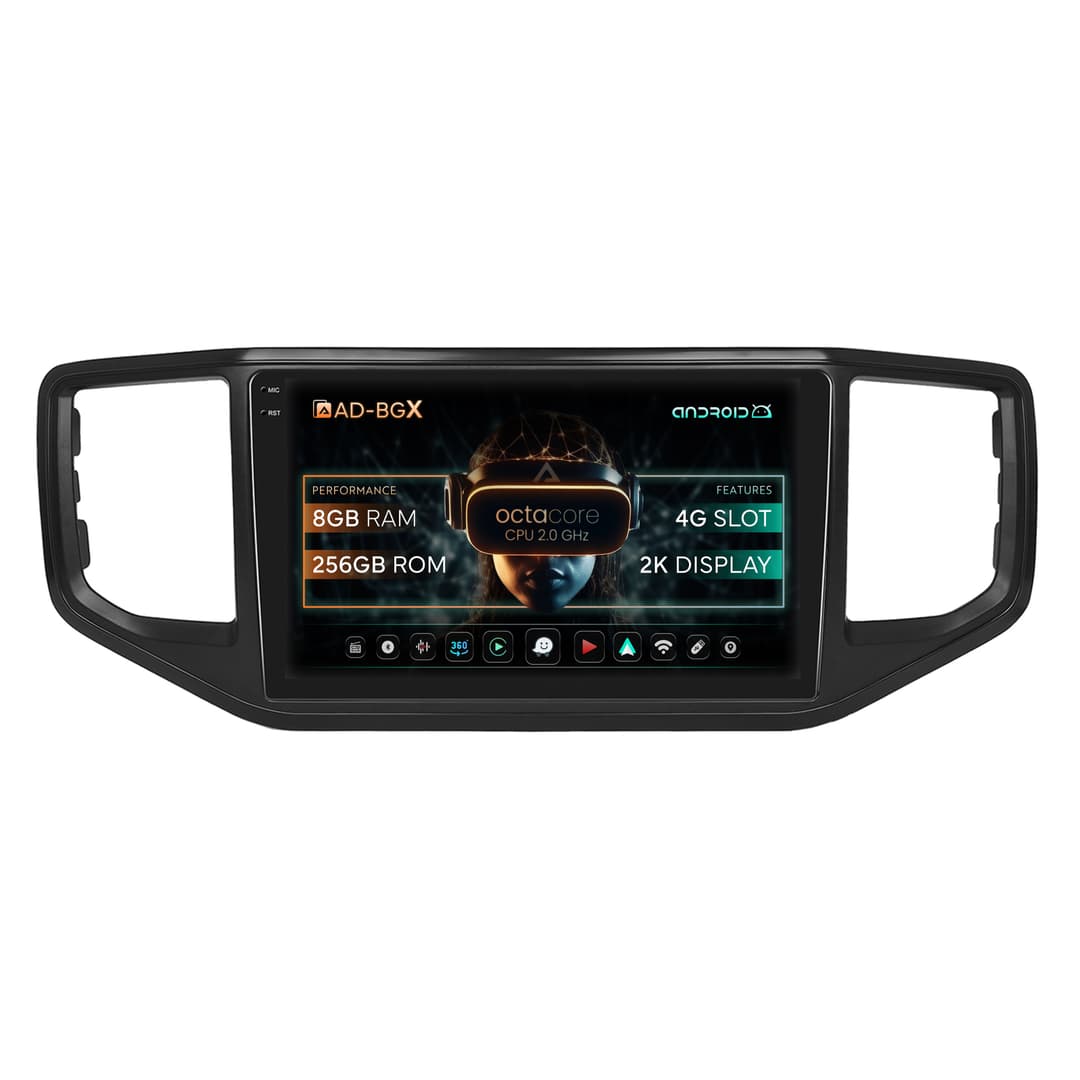 Navigatie Volkswagen Amarok (2017-2021), Android, X-Octacore 8GB RAM + 256GB ROM, 9.5 Inch - AD-BGX9008+AD-BGRKIT030