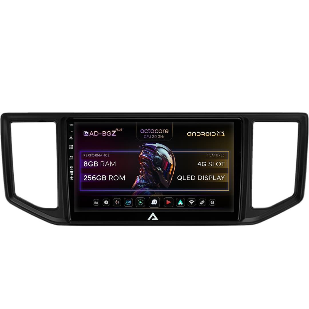 Navigatie Volkswagen Crafter (2017+), Android, Z-Octacore 8GB RAM + 256GB ROM, 10.1 Inch - AD-BGZ10008+AD-BGRKIT056
