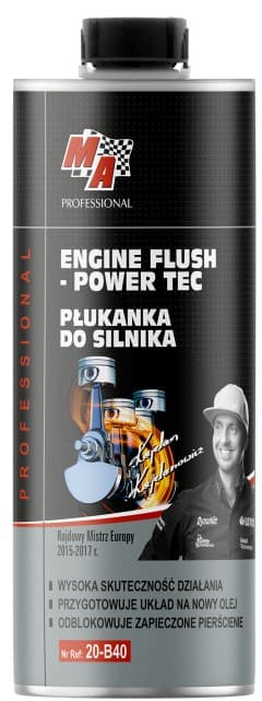 Engine flush ,Power tec - Spalarea sistemului de ungere al motorului ,Power tec , bidon 500 ml