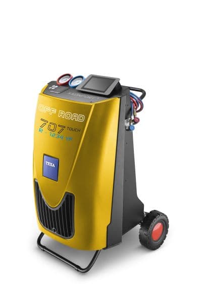 Aparat întreținere sistem aer condiționat KONFORT 707 TOUCH OFF ROAD - R1234yf, stație A C complet automată, fără cuple incluse