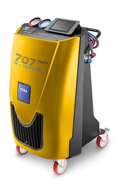 Aparat întreținere sistem aer condiționat KONFORT 707 TOUCH - R1234yf, automată manuală, touchscreen 7