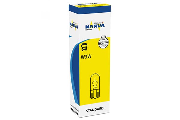Bec Fara Soclu 24V W3W Set 10 Buc Narva