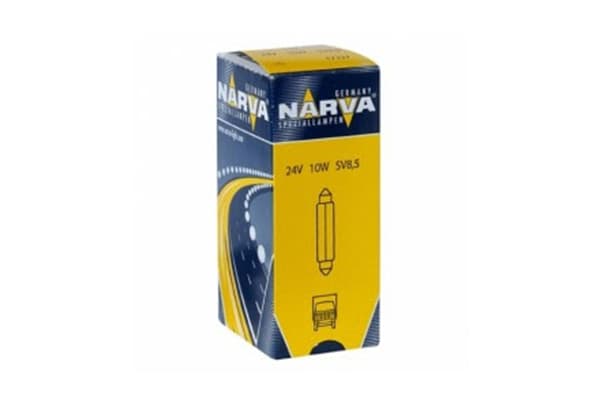 Bec Indicator 24V C10W Set 10 Buc Narva