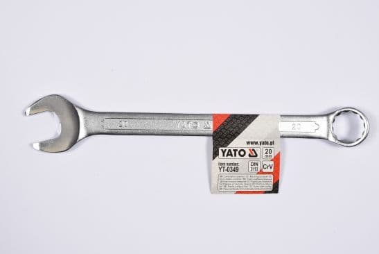 Cheie Combinata Satinata 20Mm