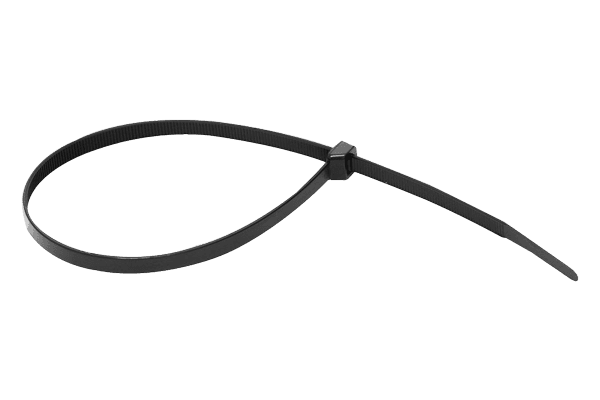 Coliere Nylon Negre 3.6 360 Mm Set 100 Buc