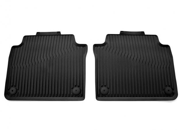 Covorase de cauciuc All-weather originale Audi A8 Limuzina (4N) 2018+, set spate, sasiu scurt