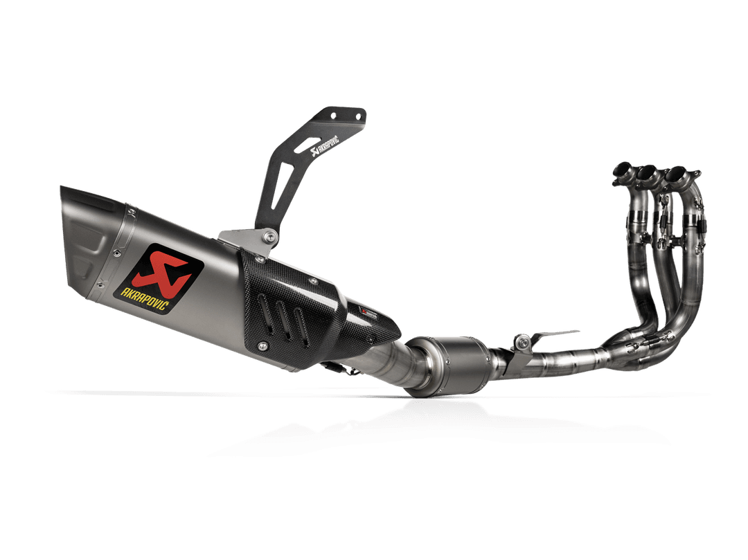 Evacuare completa din titan Akrapovic Evolution Triumph Daytona 660 2026