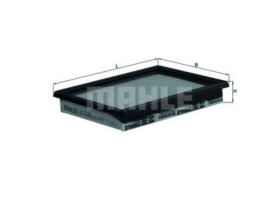 Filtru aer MAHLE ORIGINAL LX 1046