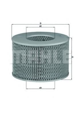 Filtru aer MAHLE ORIGINAL LX 1140