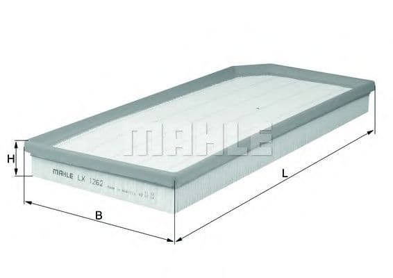 Filtru aer MAHLE ORIGINAL LX 1262