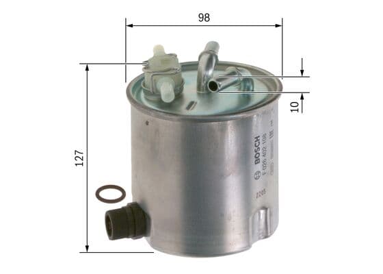 Filtru combustibil BOSCH F 026 402 108