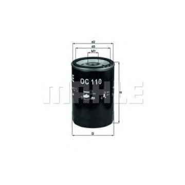 Filtru ulei MAHLE ORIGINAL OC 110 OF