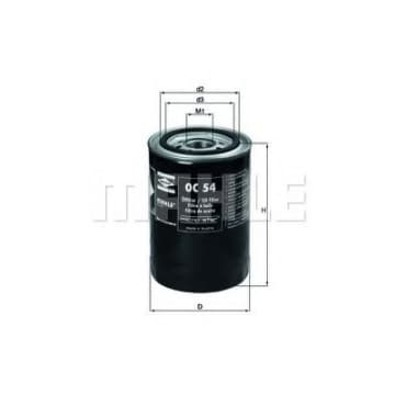 Filtru ulei MAHLE ORIGINAL OC 54